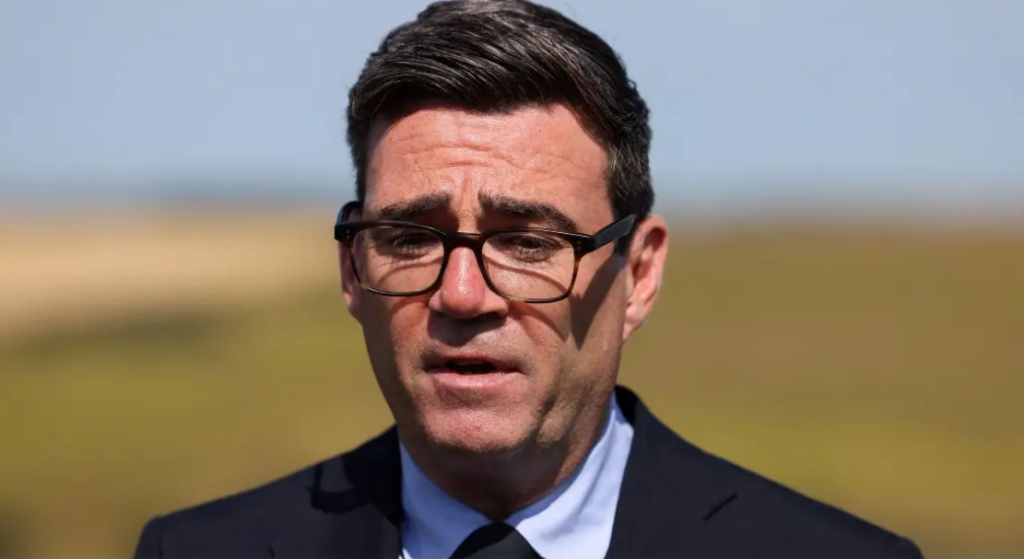 UK Prime Minister Andy Burnham